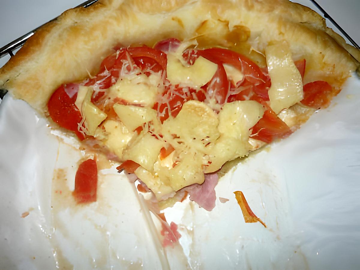 recette Tarte à la tomate