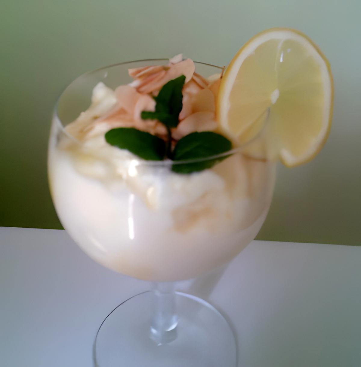 recette Mousse au citron