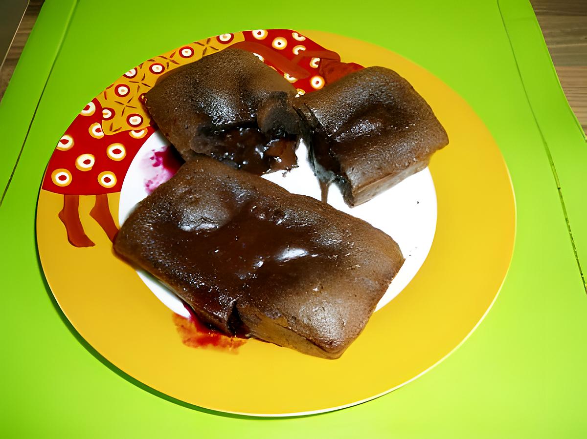 recette coulant au chocolat