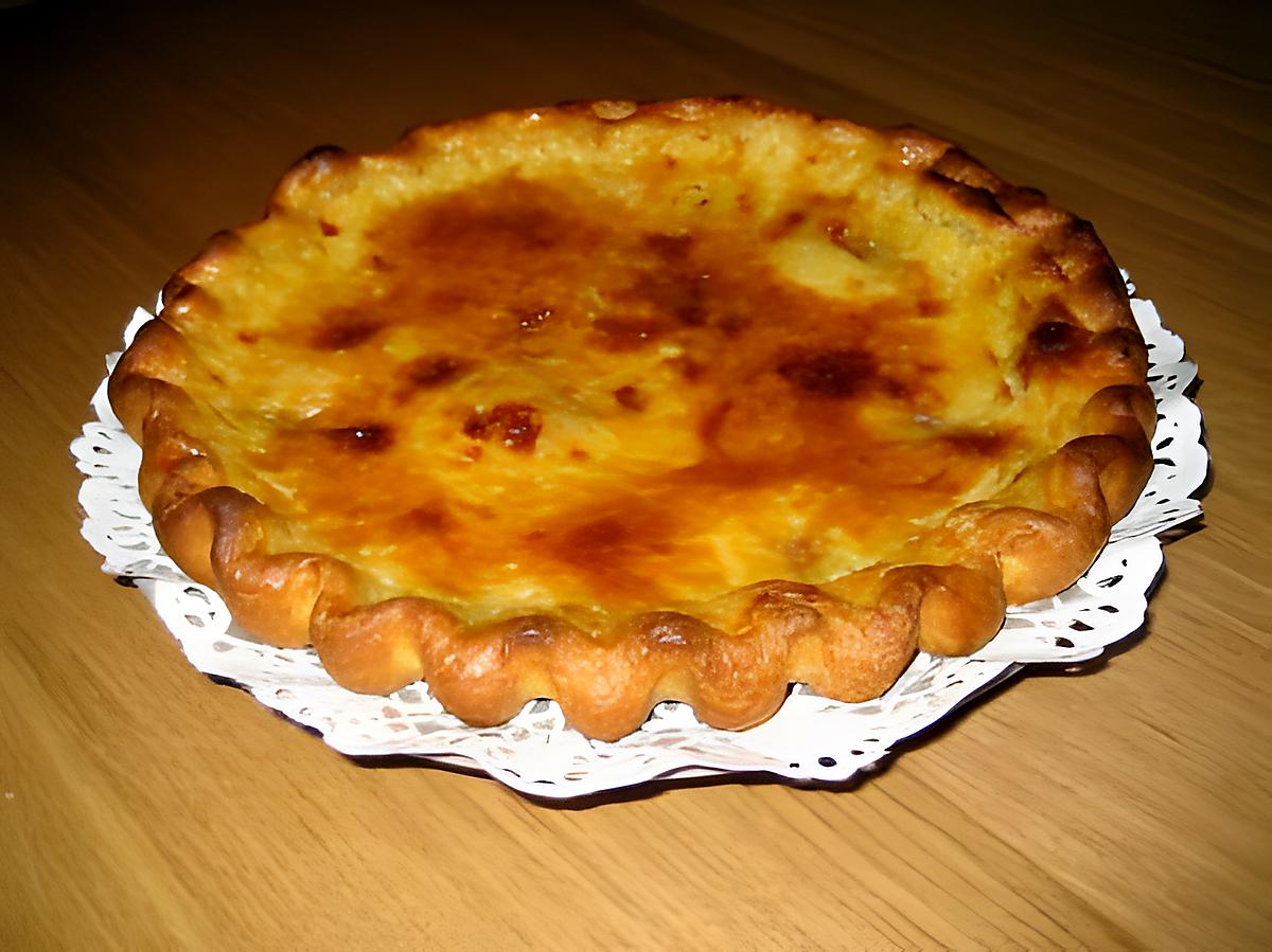 recette Tarte aux oeufs ( sucre )