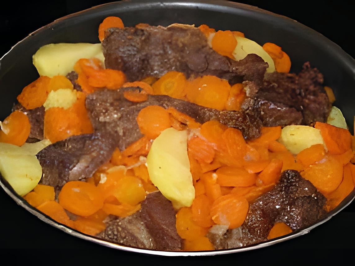 recette Le boeuf aux carottes