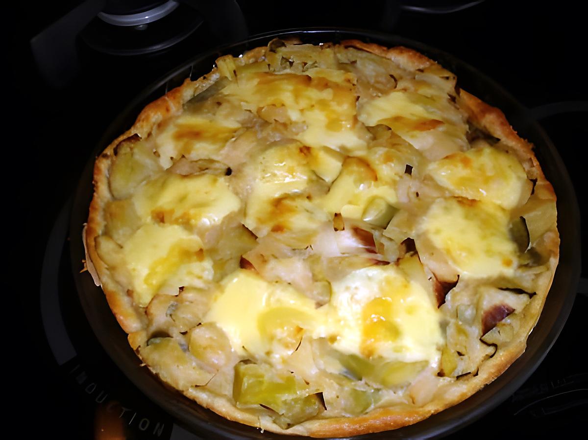 recette tarte aux poireaux et gouda pour se mettre au vert avant noel