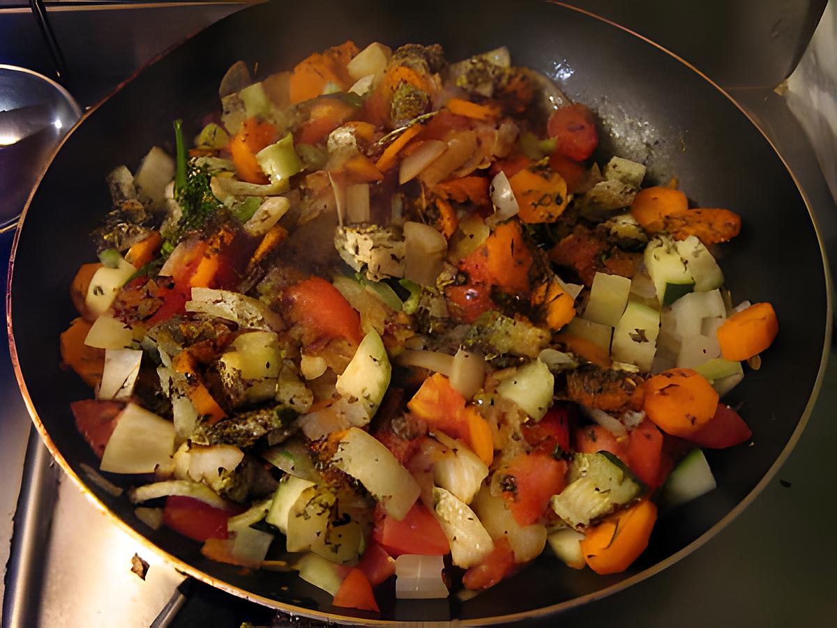 recette Jardinière de légume.