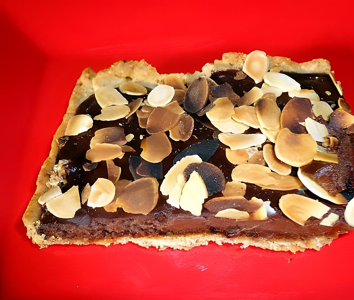 recette TARTE CHOCOLAT NOISETTE