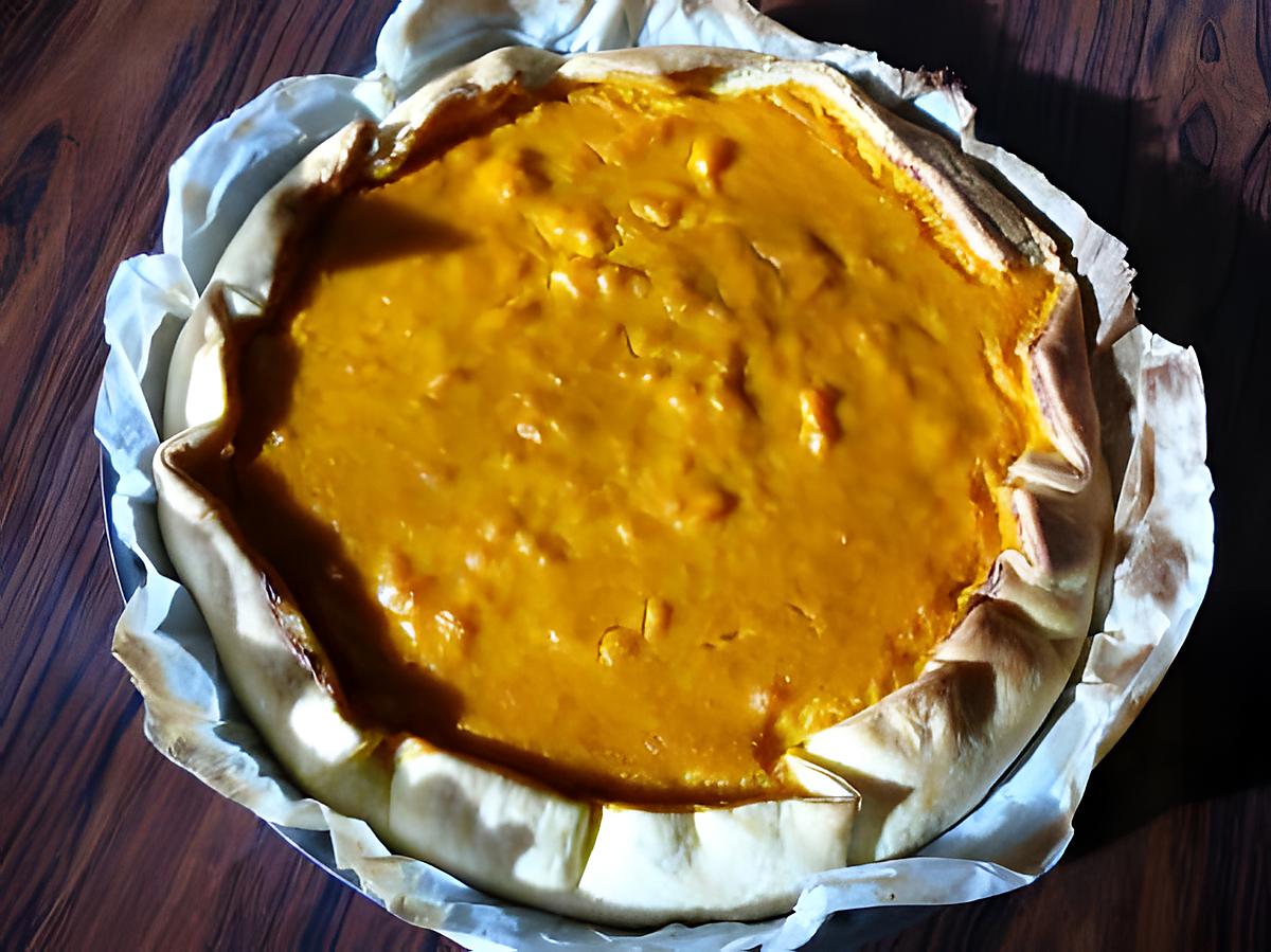 recette Tarte au potiron