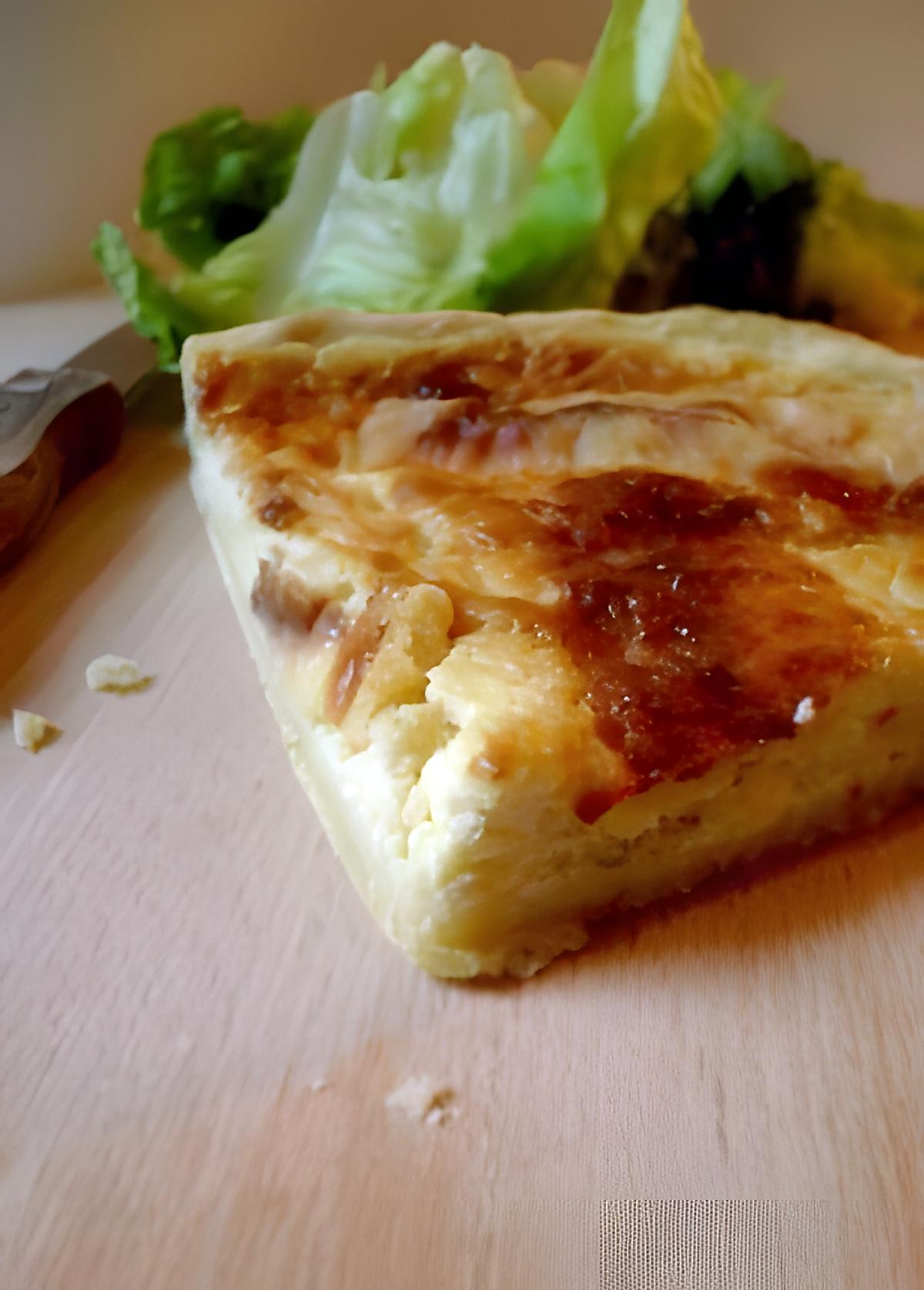 recette Tarte au Maroilles