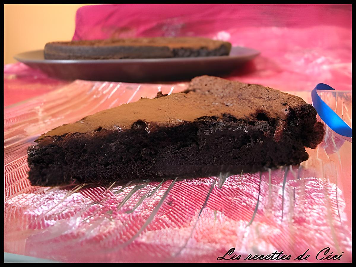 recette Mon fondant au chocolat et au beurre demi-sel