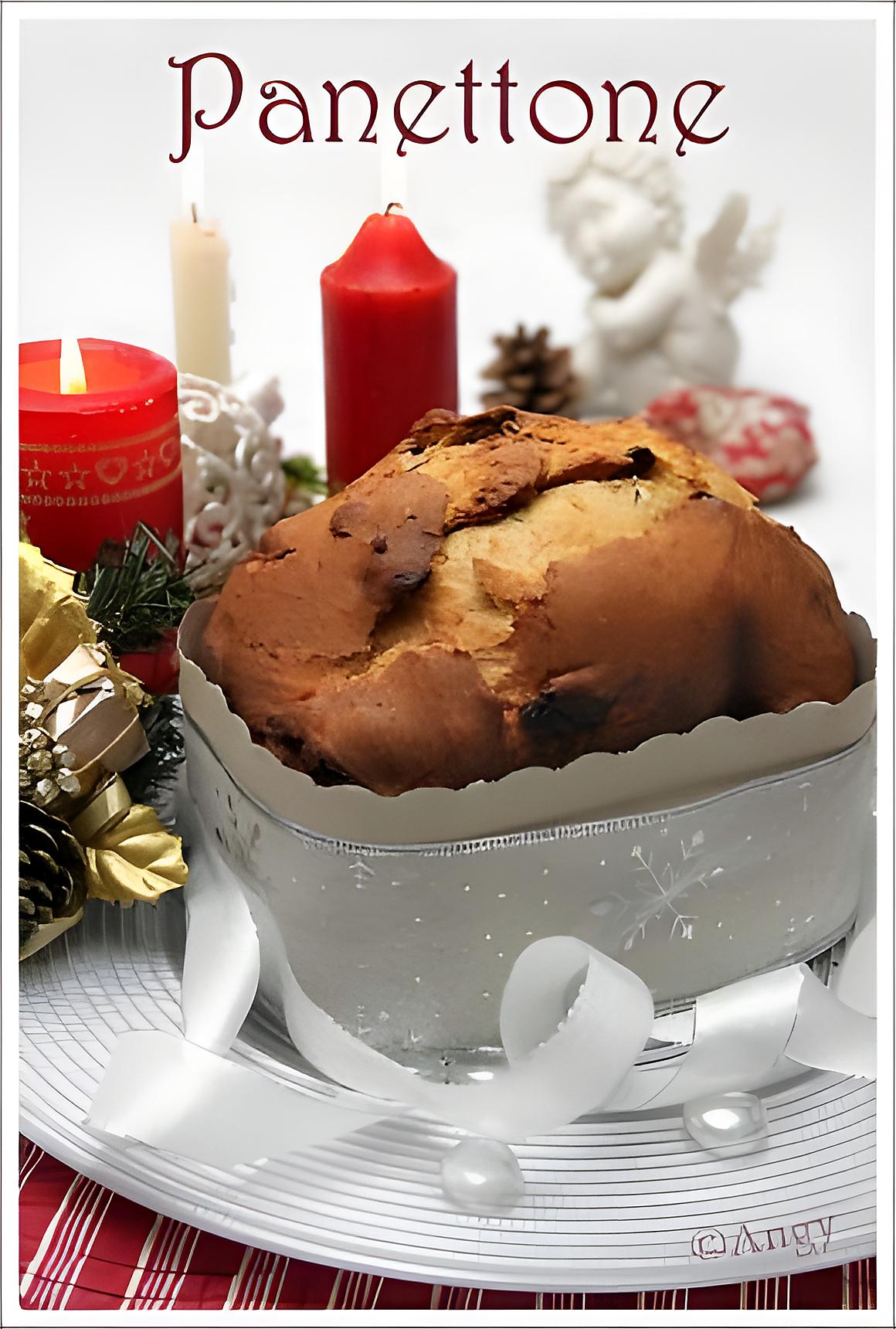 recette panettone sur poolish en MAP