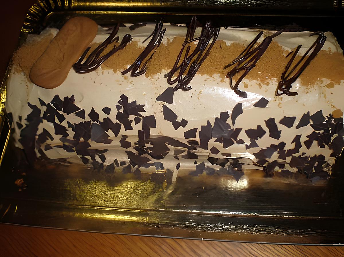 recette buche au speculoos