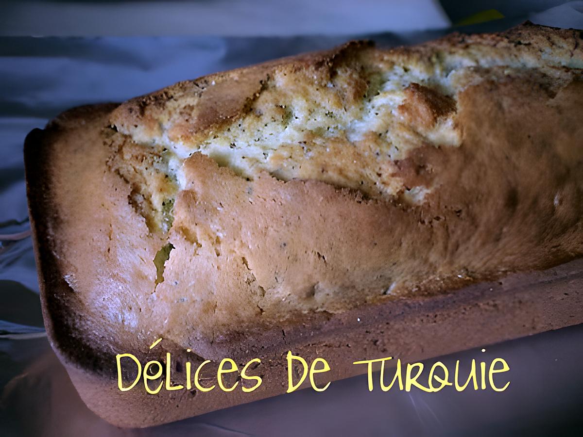 recette Cake citron - pavot