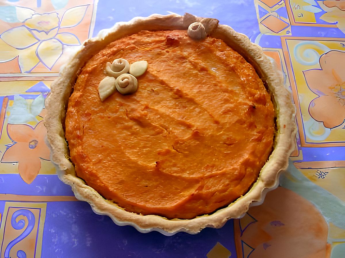 recette tarte au potirons