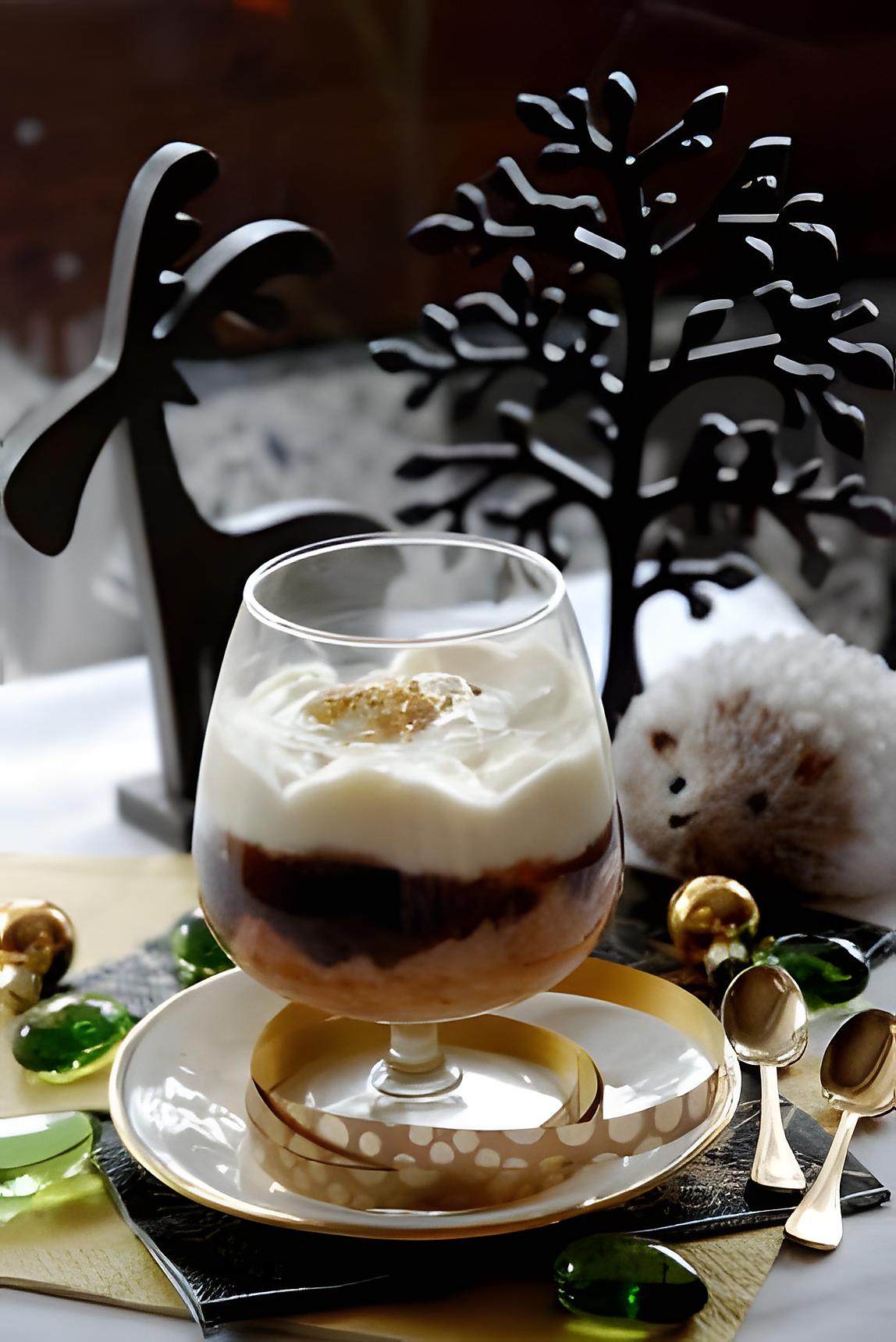 recette Trifle à la neige de Noël