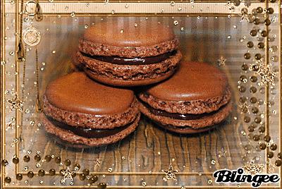 recette Macarons au chocolat (mes premiers)