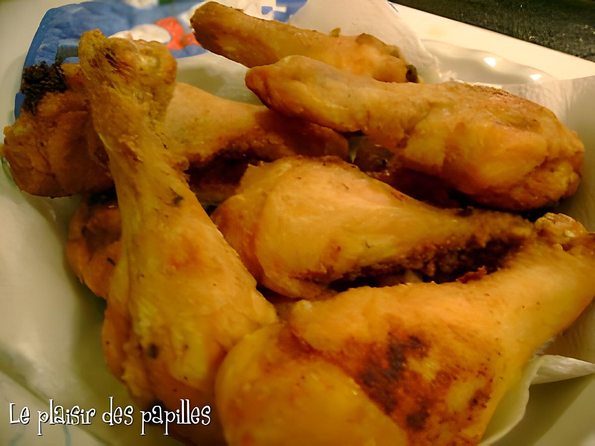 recette ~Pilons de poulet frits~ 