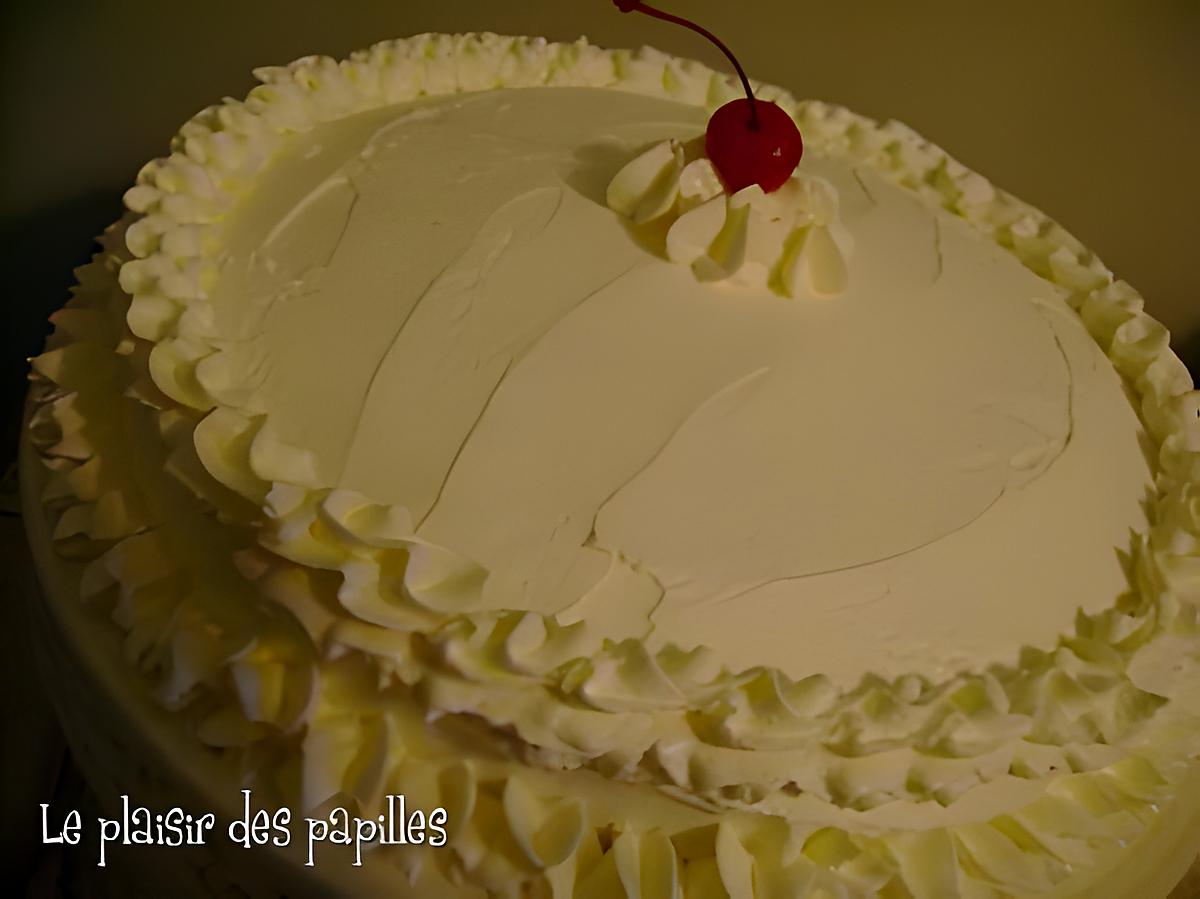 recette ~Gâteau à la vanille et son glaçage~ 