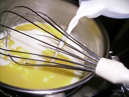 recette soufflé de chou-fleur au gorgonzola