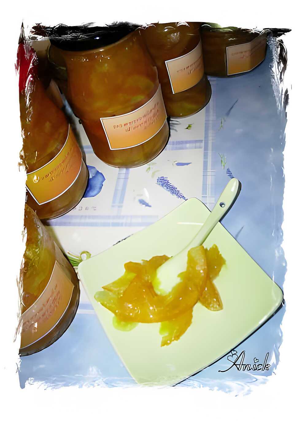 recette marmelade d'oranges