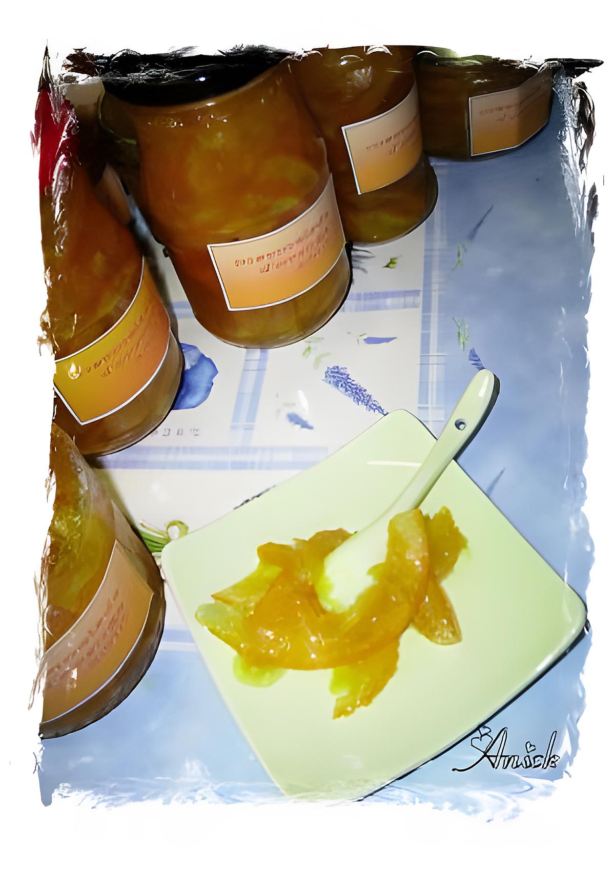 recette marmelade d'oranges