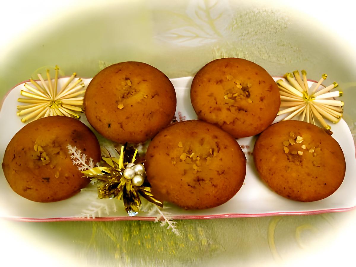 recette petits muffins au pralin