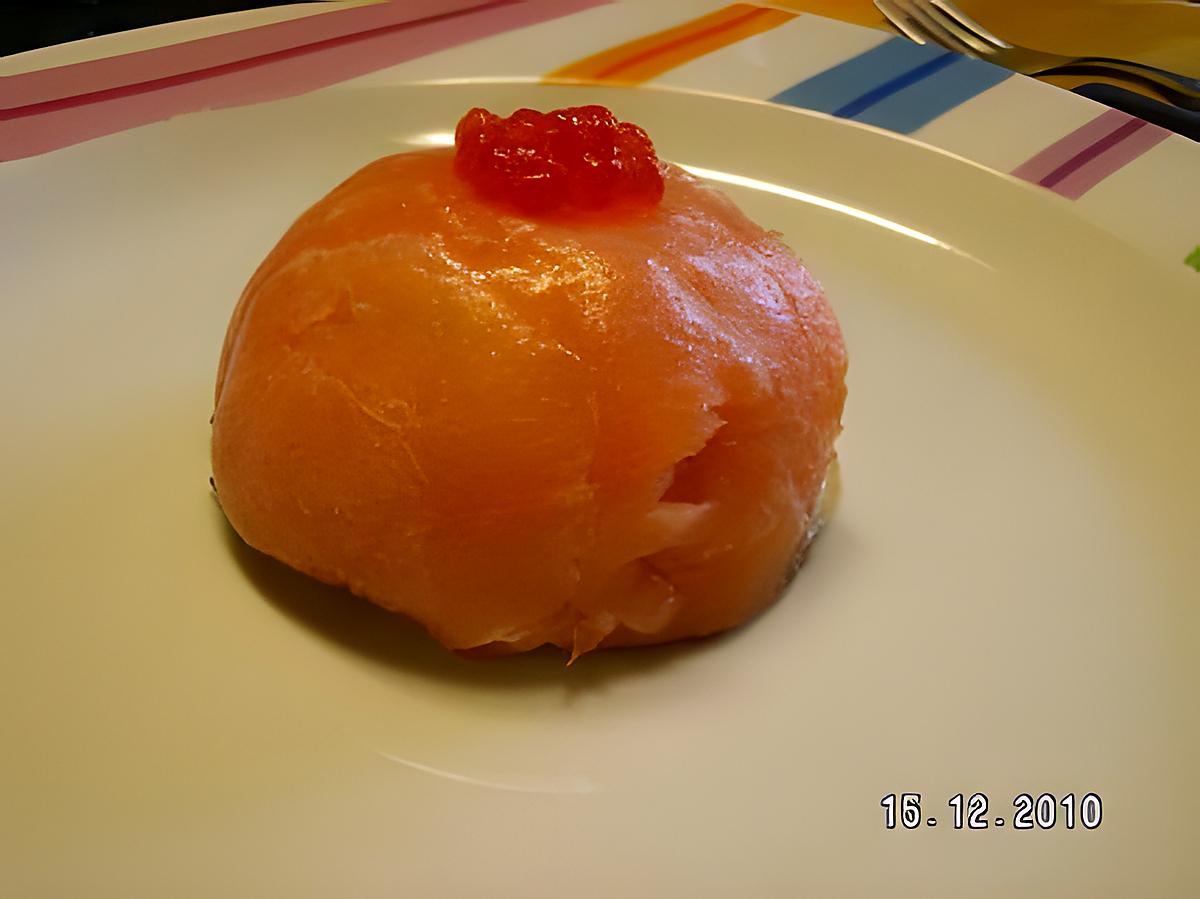 recette Dôme au 2 saumons