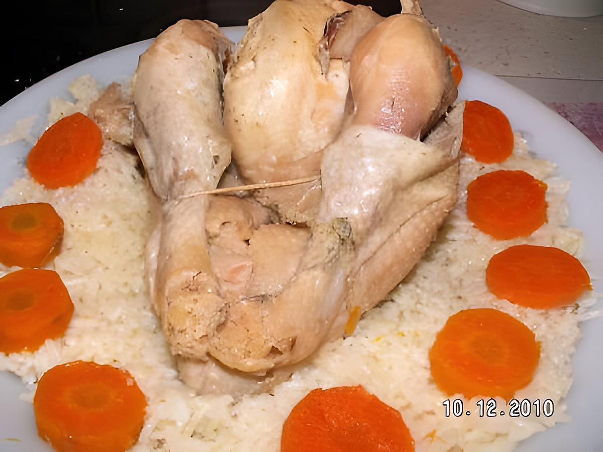 recette Poule au riz