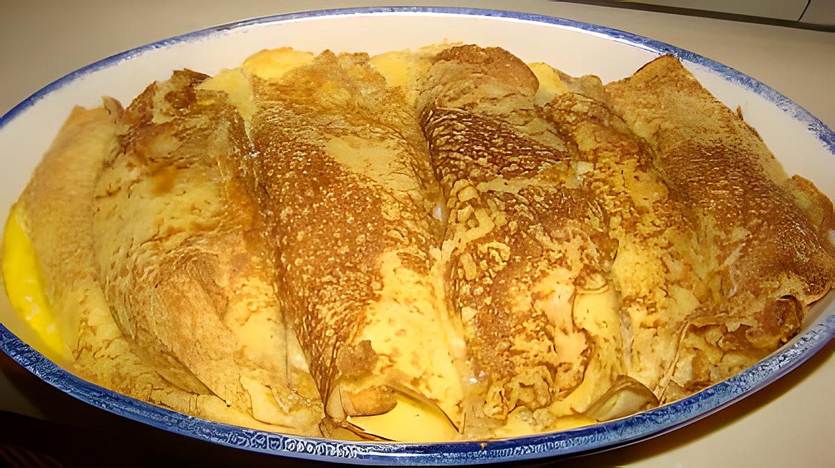 recette Topfen-Palatschinken (Crêpes fourrées autrichiennes)