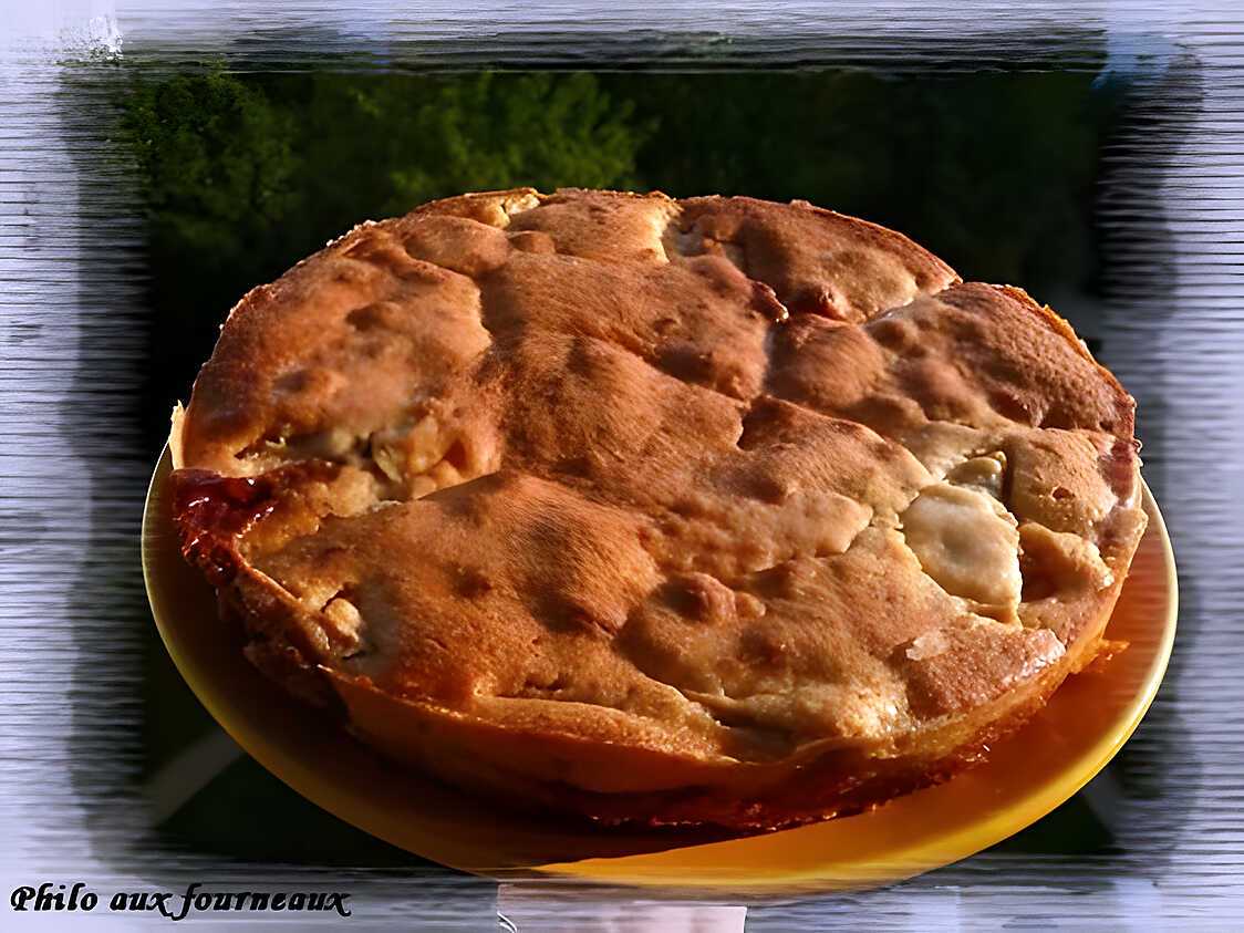 Recette de Gâteau aux pommes & à la confiture de lait