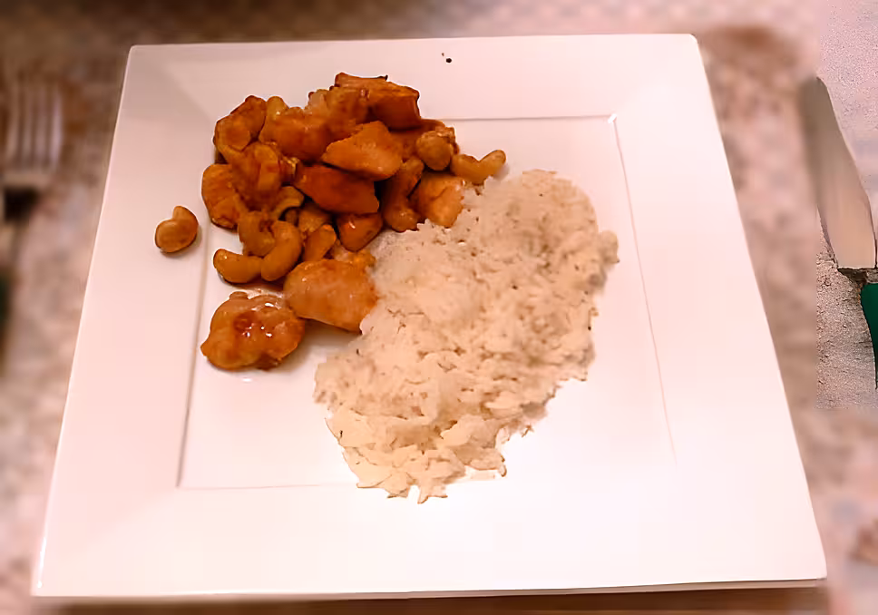recette Poulet aux noix de cajou