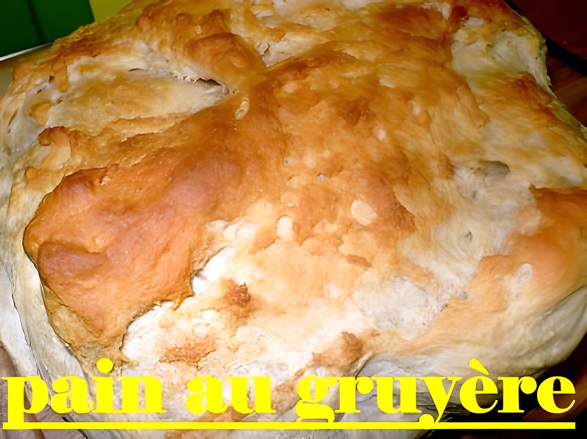 recette pain au gruyère