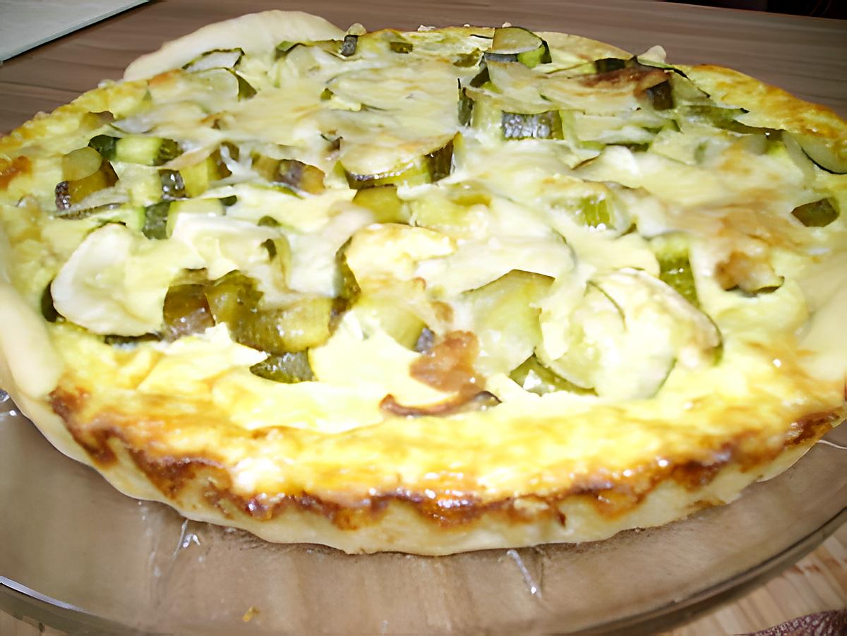 recette tarte à la courgette