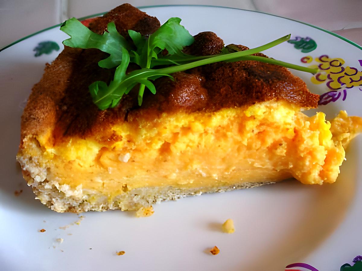 recette Tarte CCP (=Cancoillotte - Carotte - Potiron)