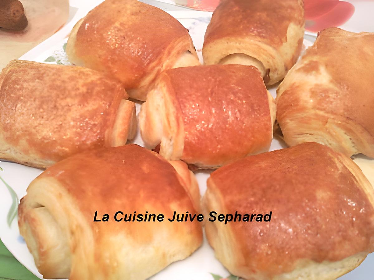 recette LES PAINS AU CHOCOLAT