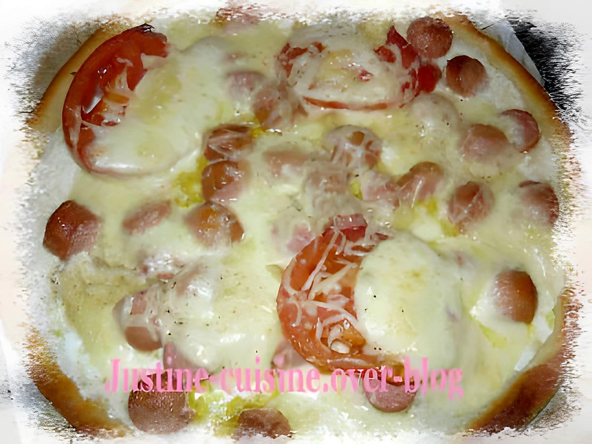 recette Pizza "savoyarde"