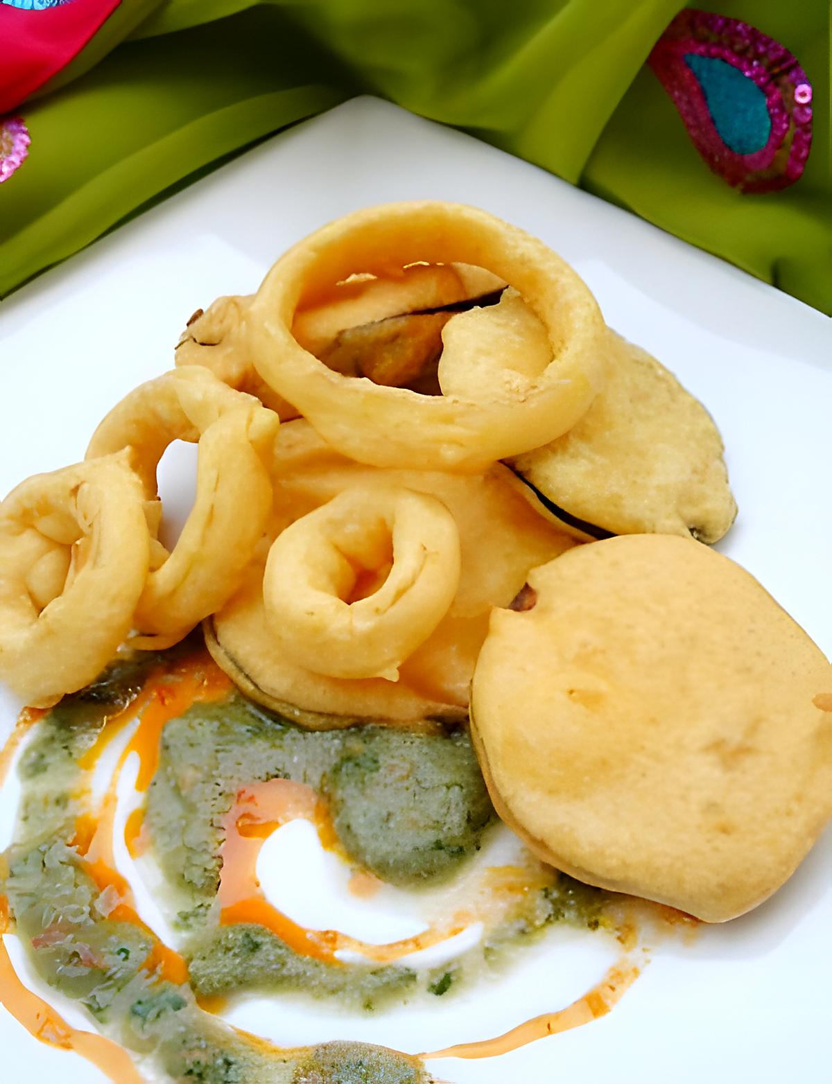 recette Beignets de légumes indiens Pakoras