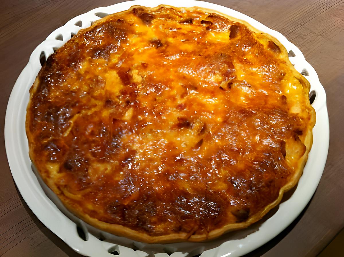 recette Quiche au poulet.