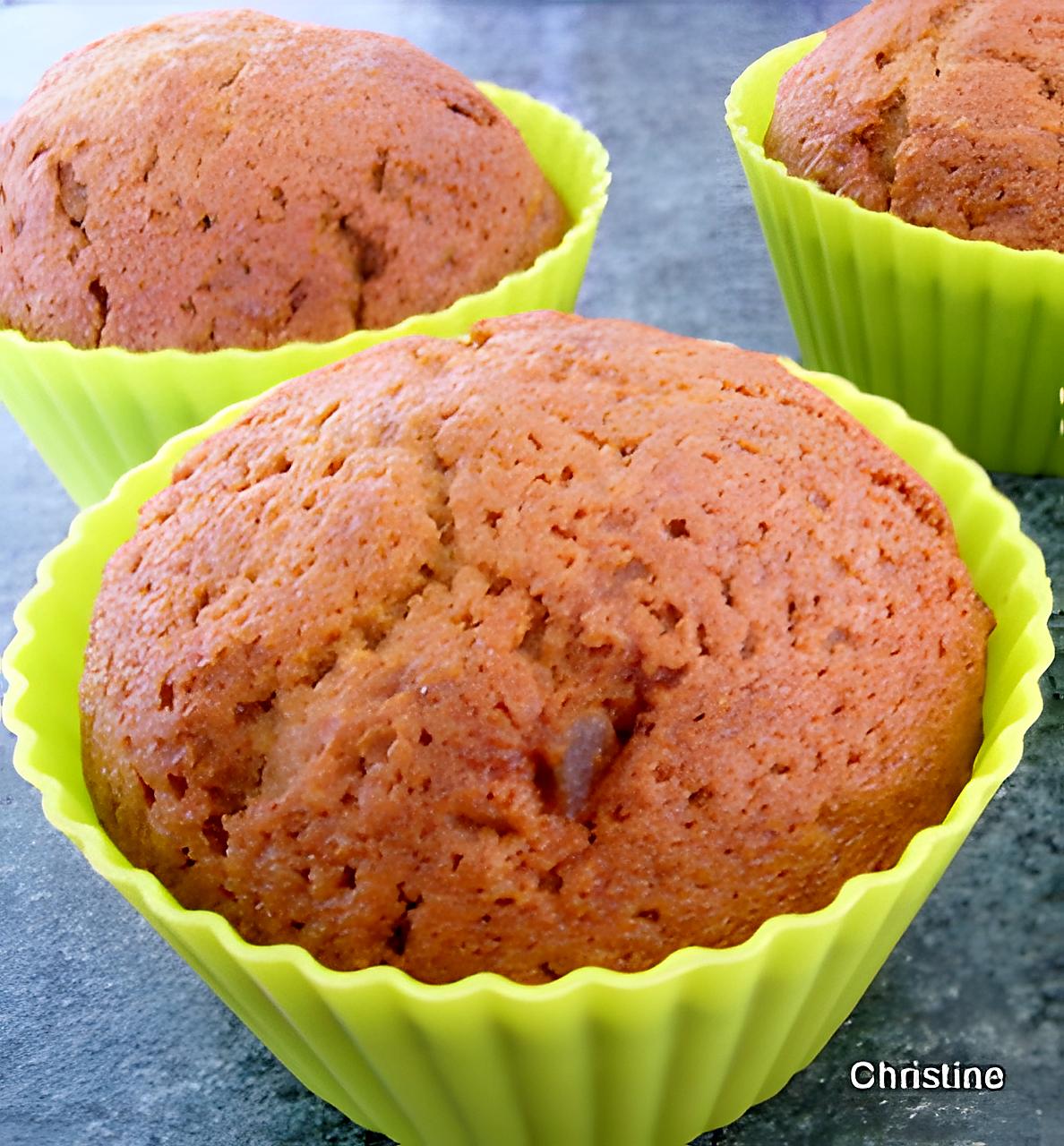 recette Muffins au gingembre d'après le cake de Patrick