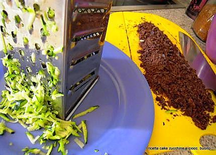 recette cake courgettes-chocolat
