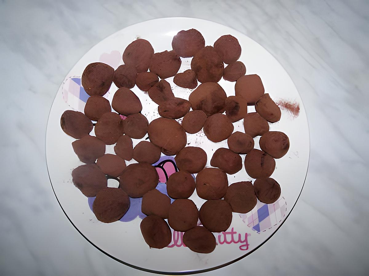 recette Truffes au chocolat