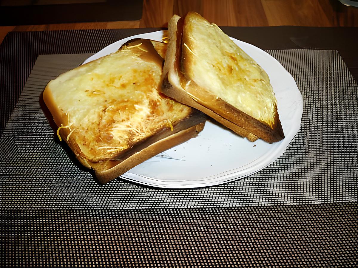 recette mes  croques monsieurs