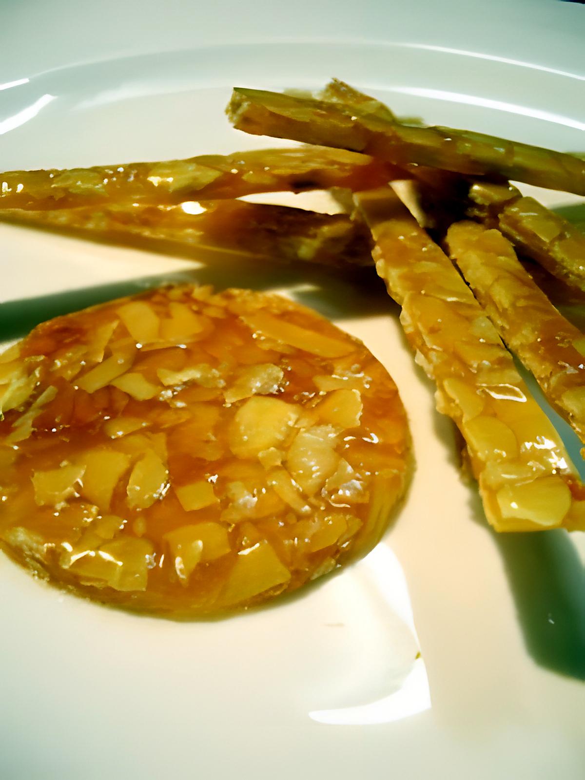 recette Réaliser de la nougatine à base de sucre cuit...