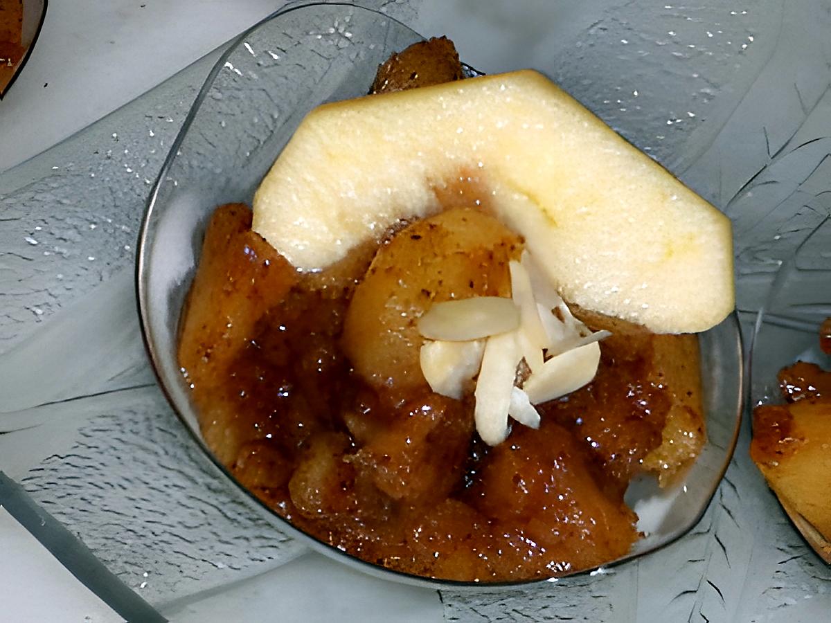 recette MOUSSELINE DE POMME  A LA CANNELLE