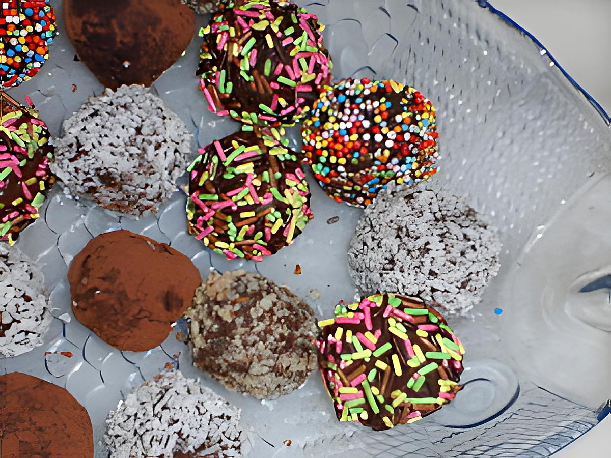 recette TRUFFES EN FOLIE