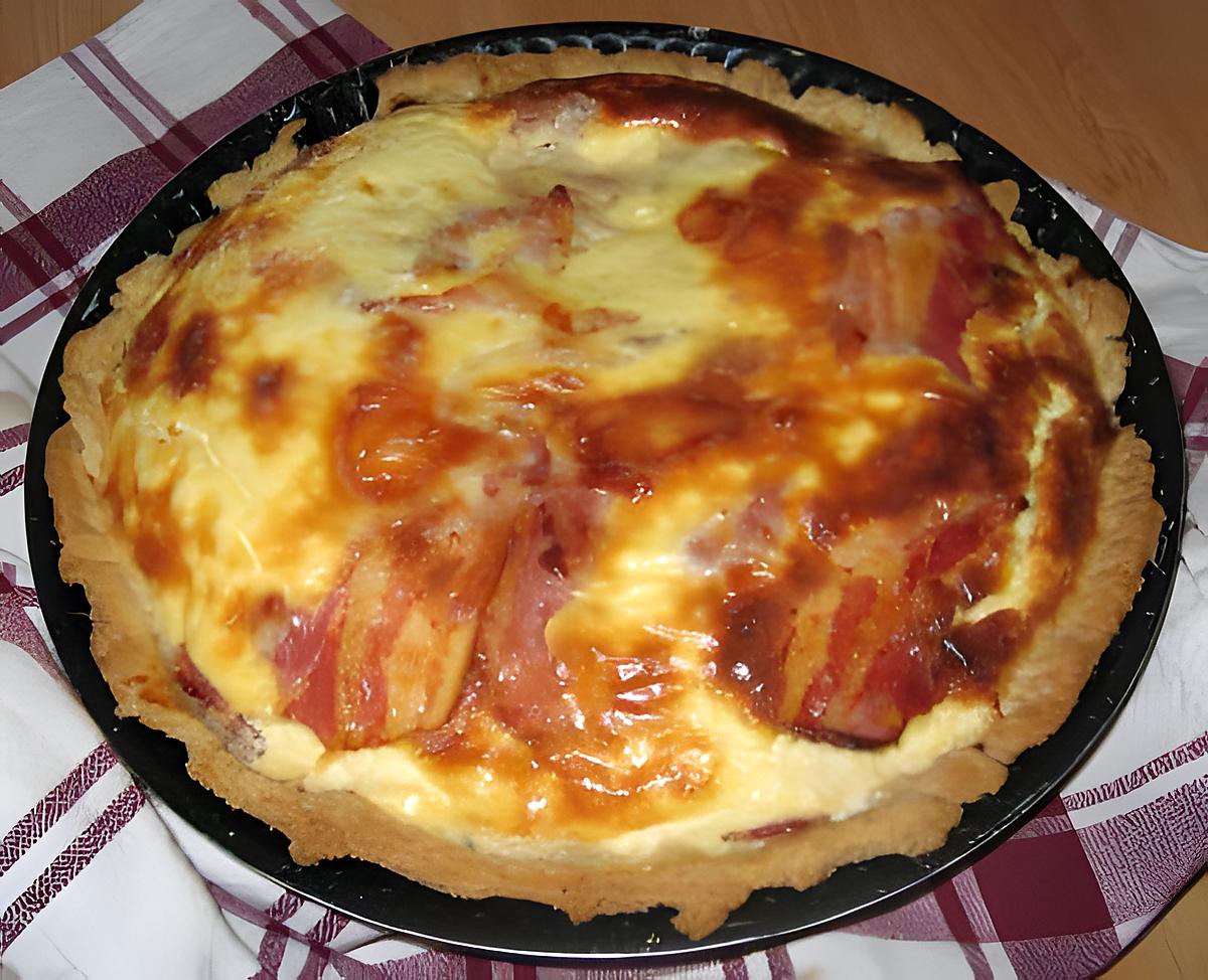 recette Tarte au munster et cumin