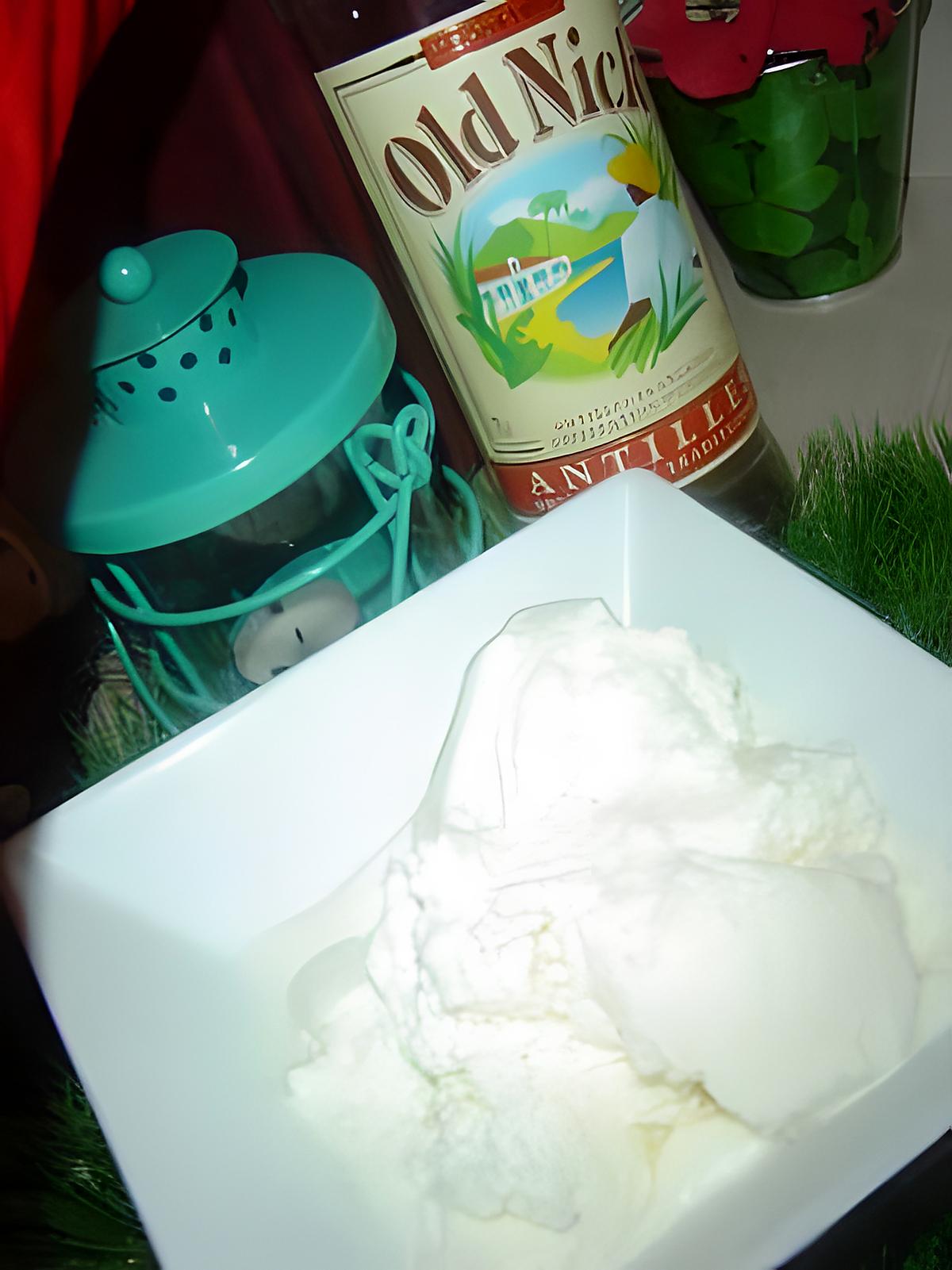 recette glace pina colada