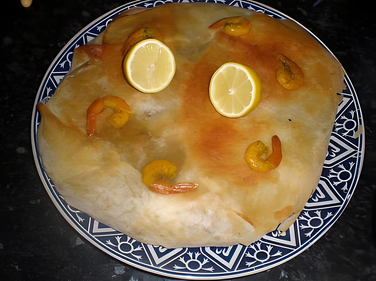 recette pastilla aux fruits de mer