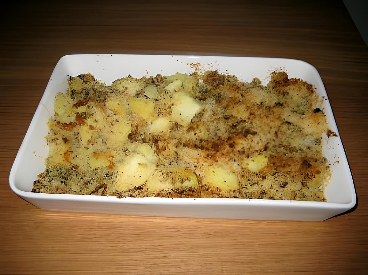 recette Grumble de pommes de terre au fromage