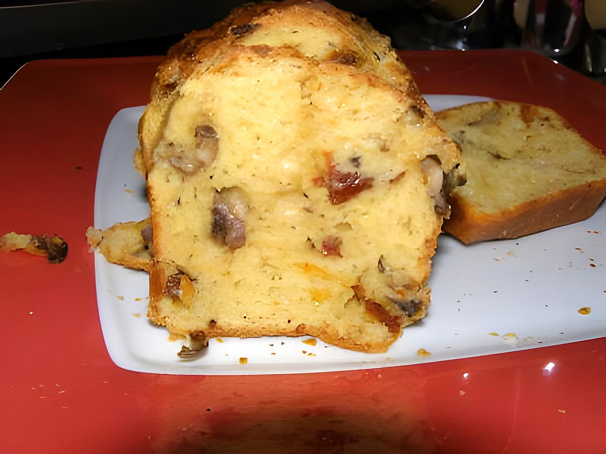 recette cake champignons et tomate seché