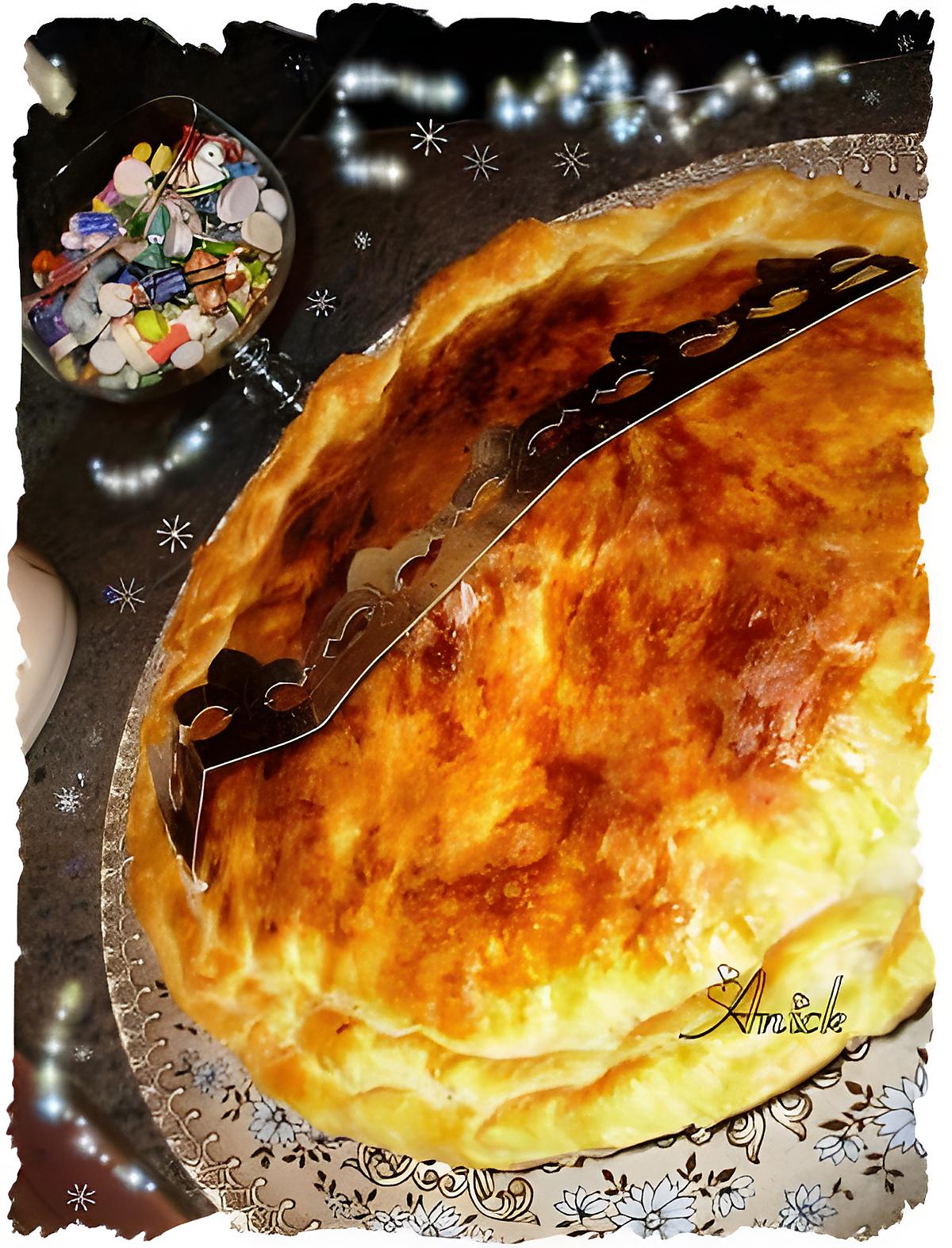 recette Galette des rois à la frangipane