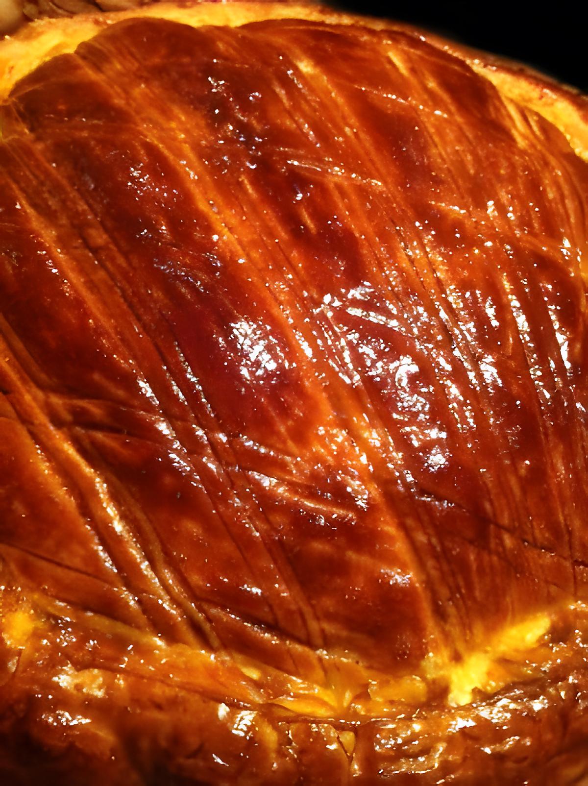 recette Galette des rois (sans beurre) Frangipane aux Noix et Poires