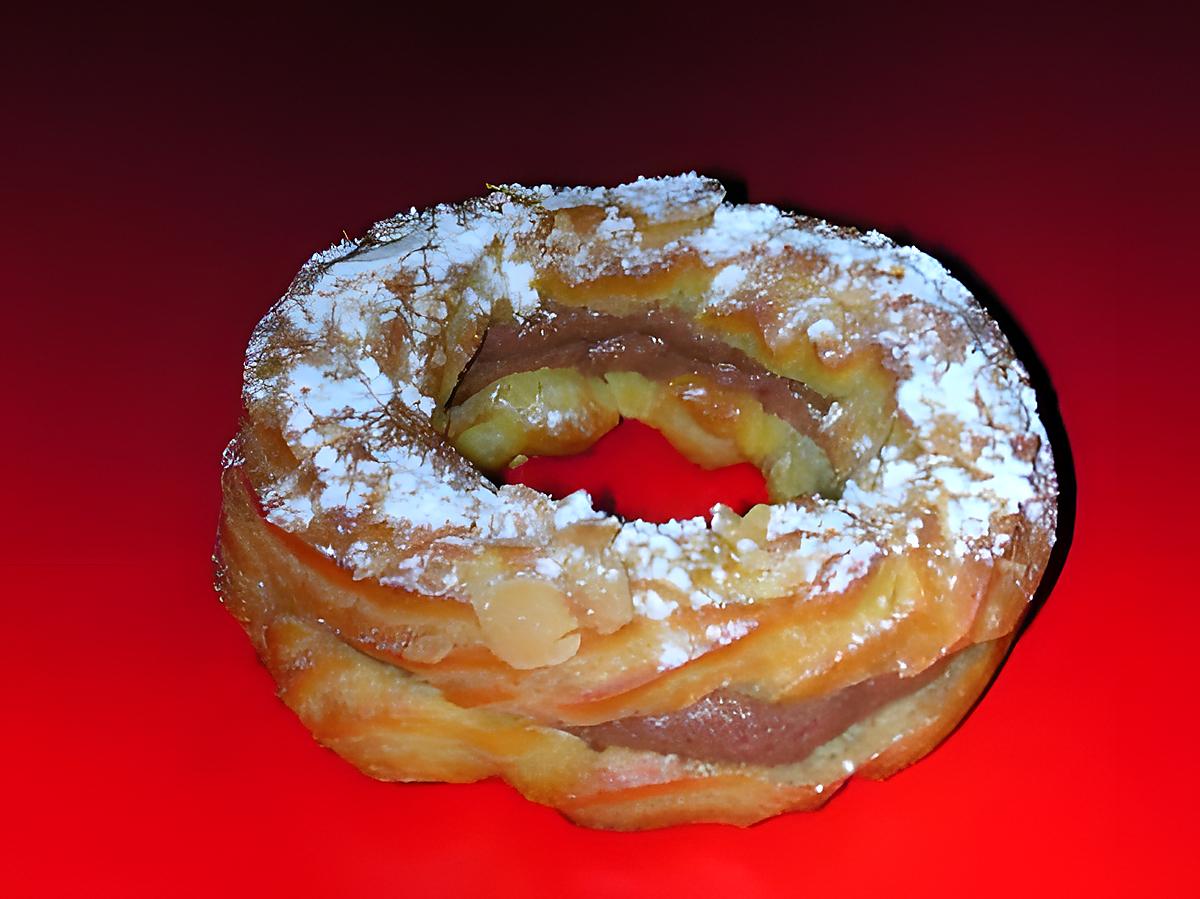 recette Paris-Brest chocolat-praliné